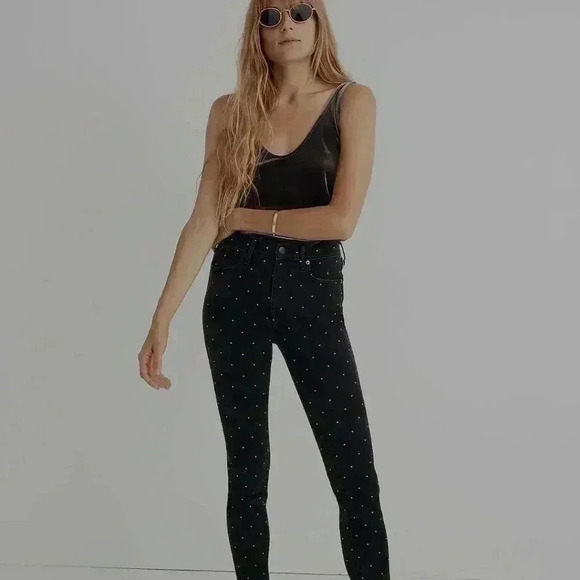 Madewell 9" High Rise Skinny Jeans - Picture 3 of 13